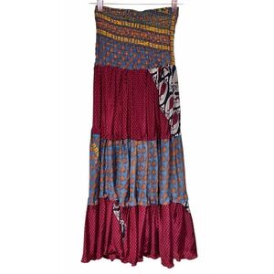 Darn Good Yarn Sedona Patchwork Dress/Skirt Women's Size J (00-04)